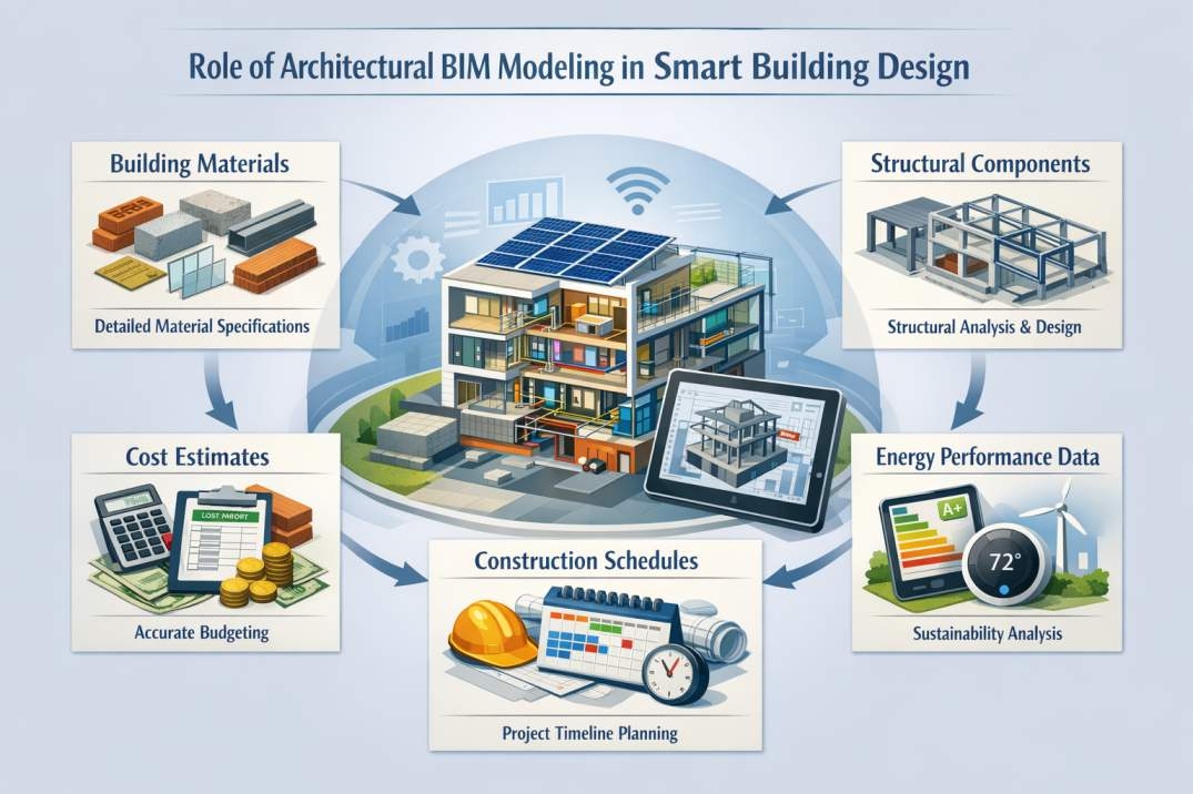 Role of Architectural BIM Modeling in Smart Building Design